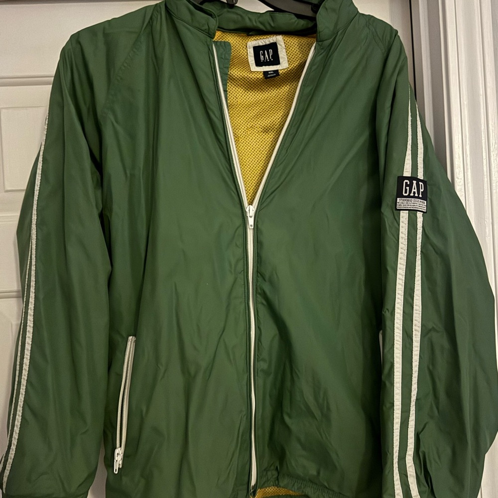 GAP Kids XXL Forest Green Windbreaker